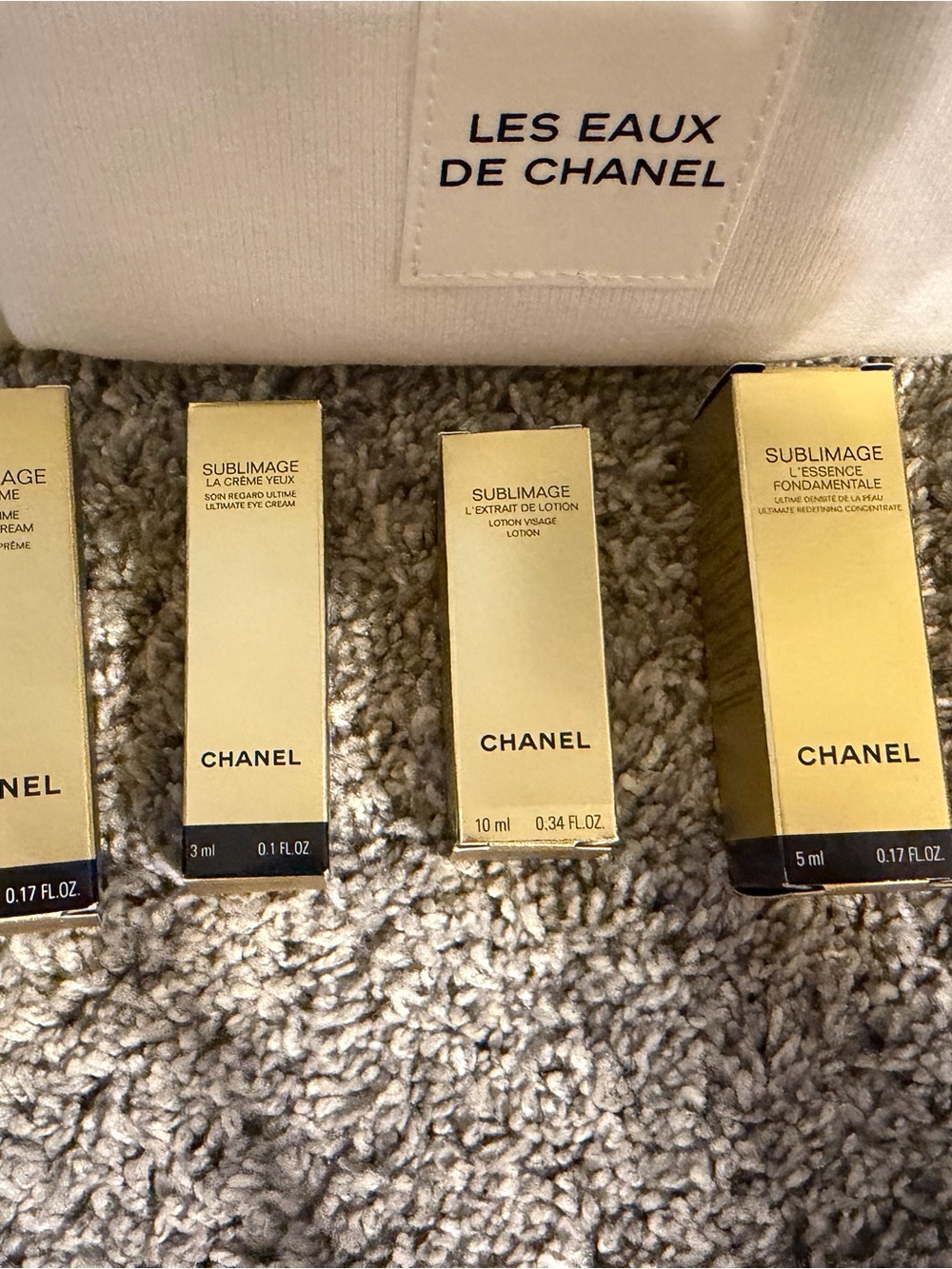 Chanel Sublimage Skincare Boxes - Picture 2 of 4
